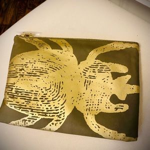 Sample Sale! India Hicks New Never Used! Clutch or Washbag.